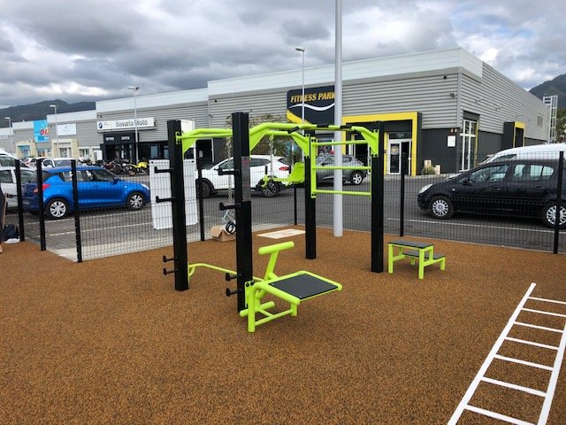 gym outdoor réunion aire de fitness